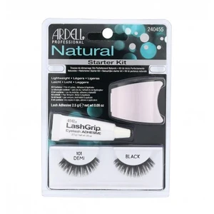 Ardell Natural nalepovacie mihalnice s lepidlom 101 Demi Black