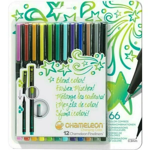 Chameleon Fineliner Primary Tones 12 ks