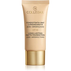 Collistar Long-Lasting Matte Foundation dlouhotrvající matující make-up SPF 10 odstín 5 Miele 30 ml