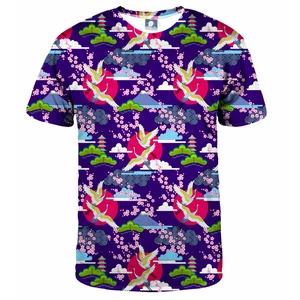 Aloha From Deer Unisex's Colorful Cranes T-Shirt TSH AFD914