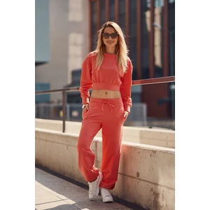 Women's coral tracksuit