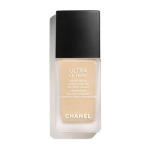 Chanel Ultra Le Teint Flawless Finish Foundation dlouhotrvající matující make-up pro sjednocení barevného tónu pleti odstín B20 30 ml