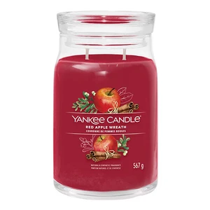 Yankee Candle Red Apple Wreath vonná sviečka 567 g