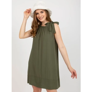 Khaki viscose sundress OCH BELLA