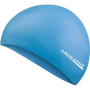 AQUA SPEED Unisex's Swimming Cap Soft Latex  Pattern 01