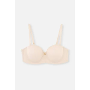 Dagi Ecru 1060kc Almira Strapless Empty Cup Single Bra