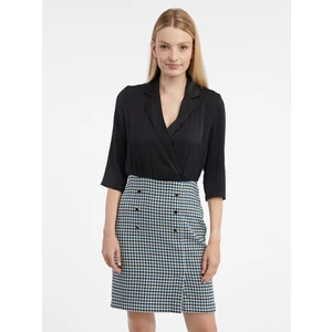 Orsay Black Ladies Patterned Dress - Women