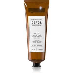 Depot No. 207 White Clay Sebum Control Treatment maska wzmacniająca przeciw podrażnieniom skóry 125 ml