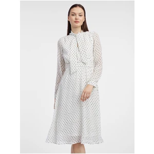 Orsay Cream Women's Polka Dot Dress - Women