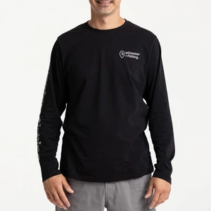 Adventer & fishing Maglietta Long Sleeve Shirt Black S