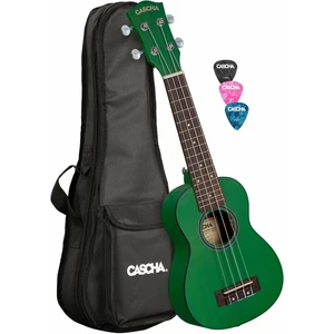 Cascha HH 2265L Sopránové ukulele Green