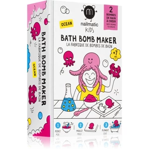 Nailmatic Bath Bomb Maker set na výrobu šumivých bomb do koupele Ocean