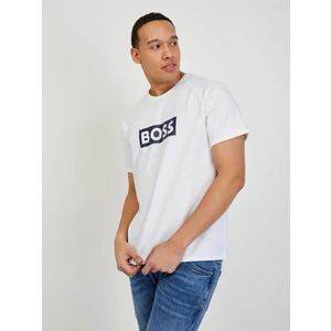 Hugo Boss Pánske tričko BOSS Regular Fit 50485956-100 L