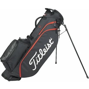 Titleist Players 4 Black/Black/Red Torba golfowa