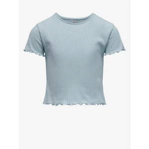 Light blue girls' T-shirt ONLY Nella - Girls