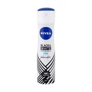 Nivea Black & White Invisible Pure Sprej antiperspirant  150 ml