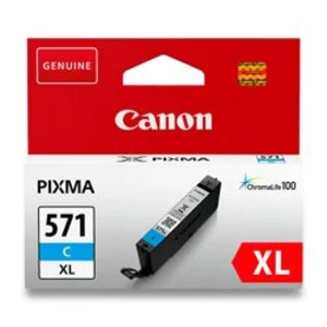 Canon CLI-571CXL azurová (cyan) originální cartridge