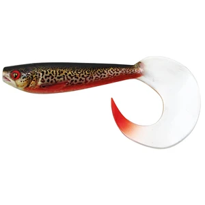 Fox rage gumová nástraha new pro grub colours super natural tiger trout-12 cm