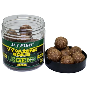 Jet fish vyvážené boilie legend range biocrab 250 ml - 24 mm