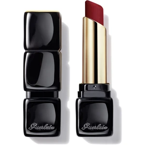 GUERLAIN KissKiss Tender Matte dlhotrvajúci rúž s matným efektom odtieň 999 Eternal Red 3.5 g