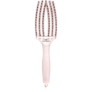 Olivia Garden Fingerbrush Bloom plochá kefa Pastel Pink