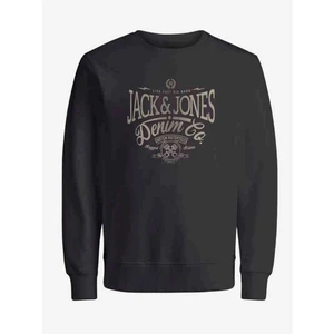 Men's Black Sweatshirt Jack & Jones Eric - Men