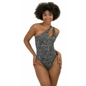 Nebbia Fortaleza Monokini - Zebra Zebra White S Női fürdőruha