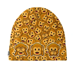 Mr. GUGU & Miss GO Man's Three Wise Monkeys Beanie MB 212228