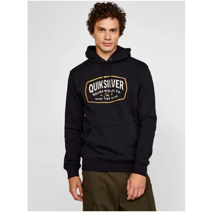 Quiksilver High Cloud Hood Mikina Černá