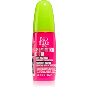 TIGI Bed Head Straighten Out uhlazující sérum pro lesk a hebkost vlasů 100 ml