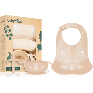 Babymoov FIRST'ISY Kit 6-12 m jedálenská sada pre deti Fox 3 ks