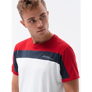 T-shirt da uomo  Ombre Color Block