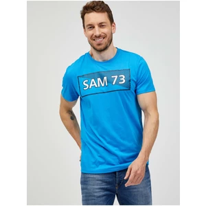 SAM73 Blue Men's T-Shirt SAM 73 Fenri - Men