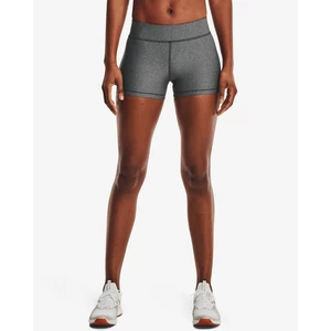 Under Armour HG Armour Mid Rise Shorty Dámské kompresní šortky 1360925-019 Charcoal Medium Heather M