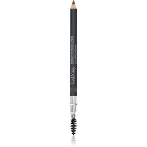 IsaDora Brow Powder Pen tužka na obočí s kartáčkem odstín 03 Dark Brown 1,1 g