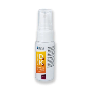 Strunecká Vitamín D3 1000 IU + K2 v spreji 30 ml