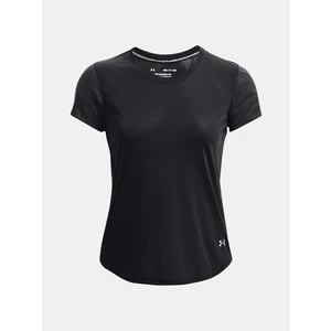 Under Armour Tričko UA Streaker Jacquard Tee-BLK - Dámské