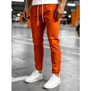 Pantaloni joggers portocaliu Bolf 1145