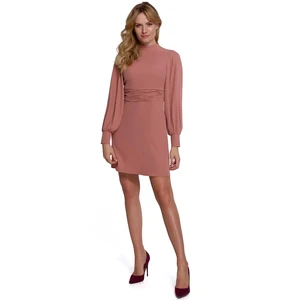 Makover Woman's Dress K078 Rose