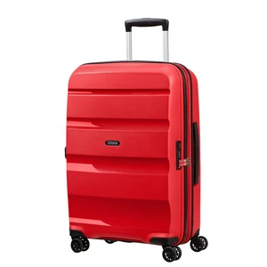 American Tourister Skořepinový cestovní kufr Bon Air DLX M EXP 66/73 l - červená