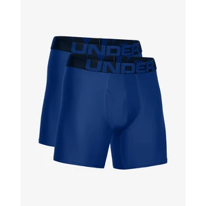 Pánské boxerky Under Armour UA Tech 6in 2 páry  Royal  L