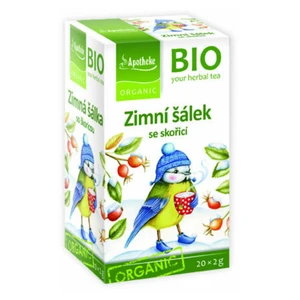 APOTHEKE Zimná šálka so škoricou 20 vrecúšok BIO