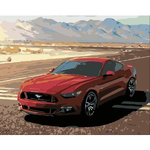 Zuty Colorare coi numeri Mustang