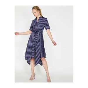 Koton Women Red Striped Dress