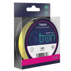 Delphin splietaná šnúra tron fluo žltá-priemer 0,06 mm / nosnosť 2,70 kg / návin 130 m