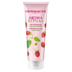 Dermacol Aroma Ritual Wild Strawberries svieži sprchový gél 250 ml
