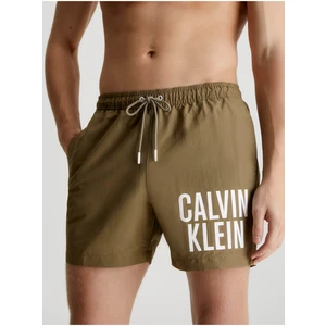 Khaki Men's Swimsuit Calvin Klein Underwear Intense Power-Medium D - Men's