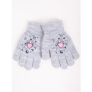 Yoclub Kids's Gloves RED-0012G-AA5A-022