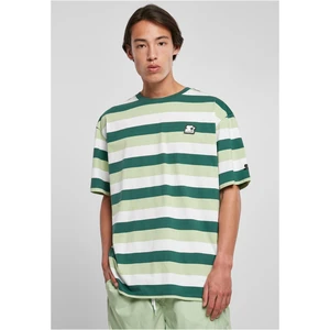 Starter Sun Stripes Oversize T-Shirt Dark Fresh Green/VintageGreen/White