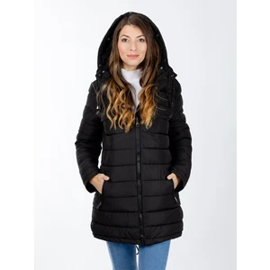 Women's winter jacket GLANO - black/black